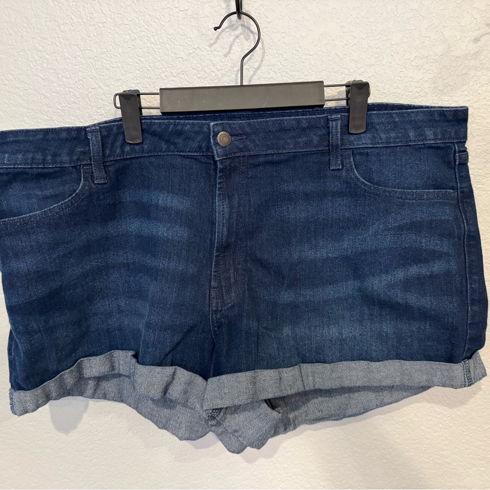 Old Navy Blue Jean Shorts with Rolled Hems